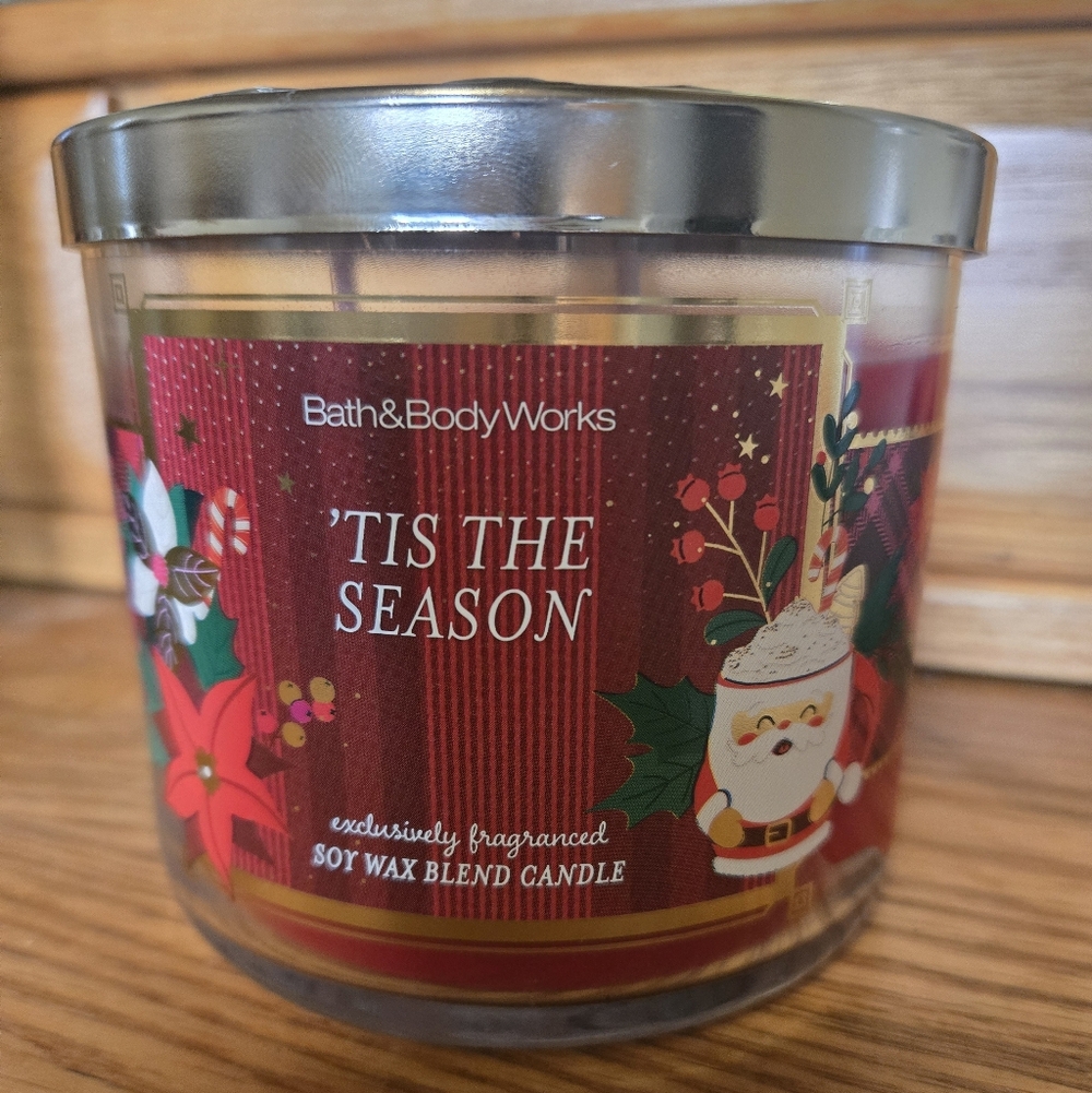 Bath & Body Works 'Tis The Season 3-wick Candle